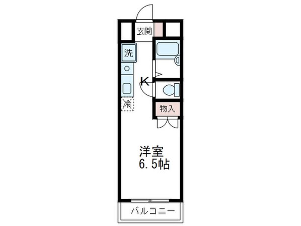 スプリングシティ上沢の物件間取画像